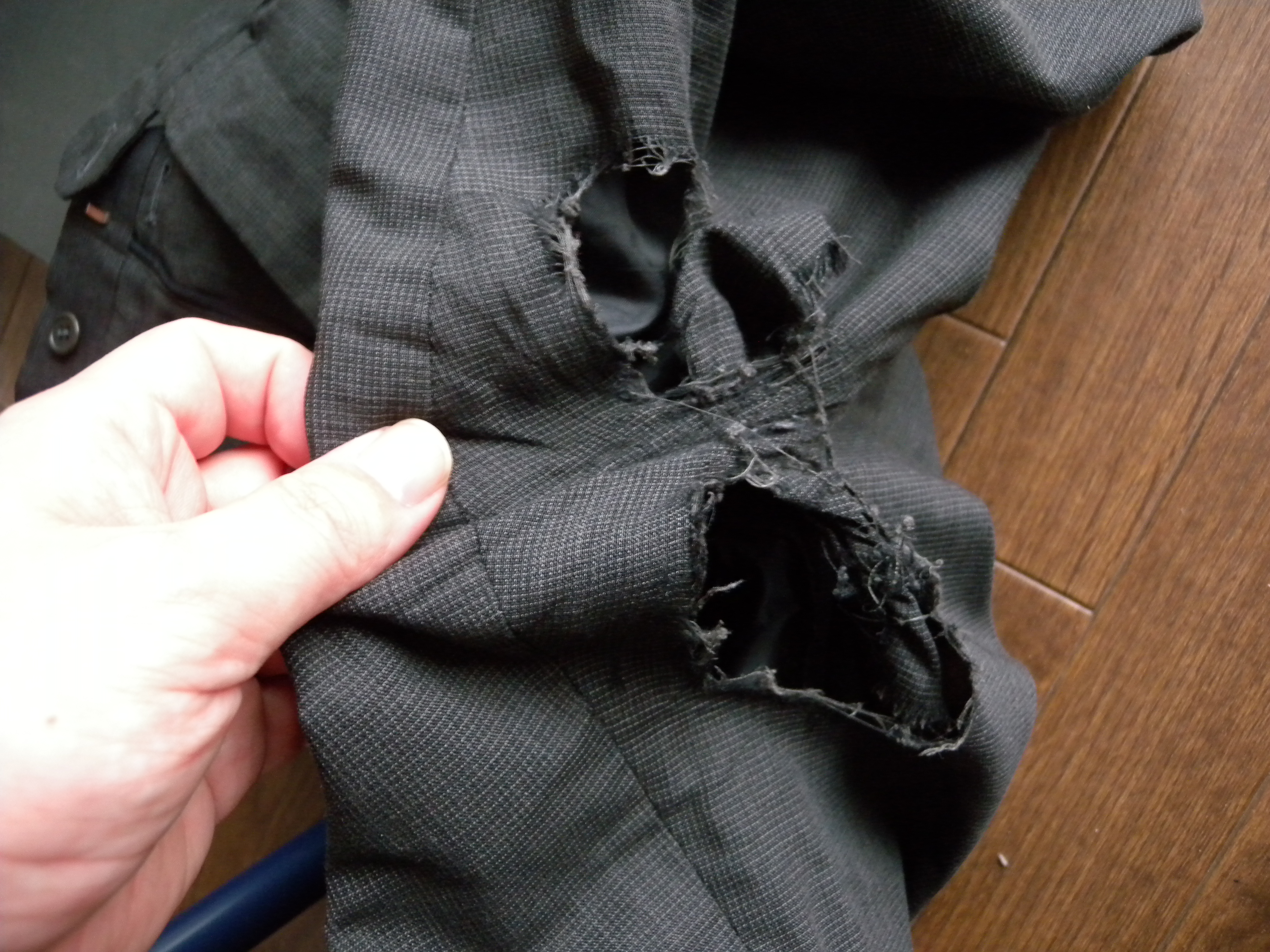 着られないスーツ いよいよリーチ 多分世界で最初のとんかつ評論家 元木一朗のブログ