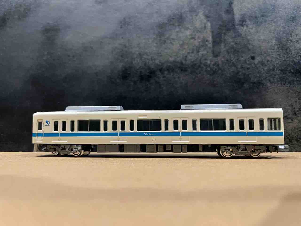 小田急 4000形 ウレタン付き 室内灯別売可能　精密パーツ仕上済 フル編成 グリーンマックス 小田急8000形更新車 行先点灯 増結4両セット