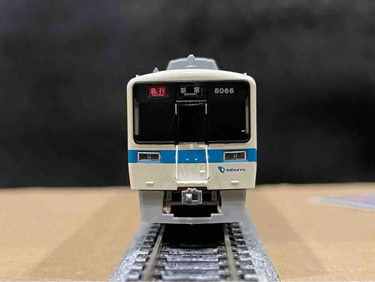 グリーンマックス 小田急8000形更新車 行先点灯 増結4両セット