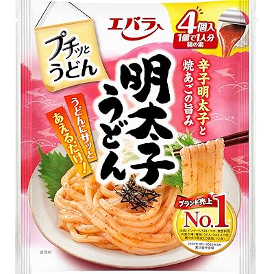 うどん Amazon.co.jp: エバラ プチっとうどん 魚介とんこつ醤油味 22g×4