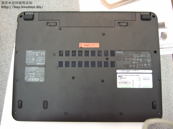 DELL Inspiron Mini 12 裏面