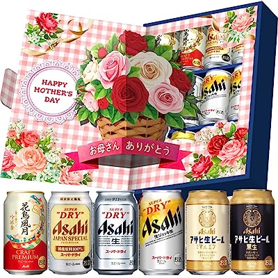 アサヒ ビールギフト 缶ビール 6種12本セット 350ml×12本 JS-MA 送料込2,070円(172.5円/本)