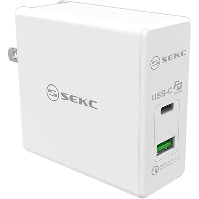 ゲッキーのお買い得商店街 : SEKC USB-C PD 60W対応 2ポート USB急速充電器 SWC-PD3260WT 税込1,137円 ...