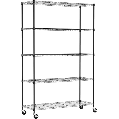 IZEUK スチールラック5段 幅120cm×奥行45cm×高さ183.8cm IZEUK スチールラック5段 幅120cm×奥行45cm×高さ183.8cm