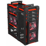 ANTEC LanBoy Air Red フルモジュラーオープンフレームケース