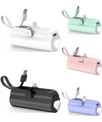 ゲッキーのお買い得商店街 : IGINOA Lightning＆USB-C端子内蔵 iPhone 超小型モバイルバッテリー 税込780円 ...