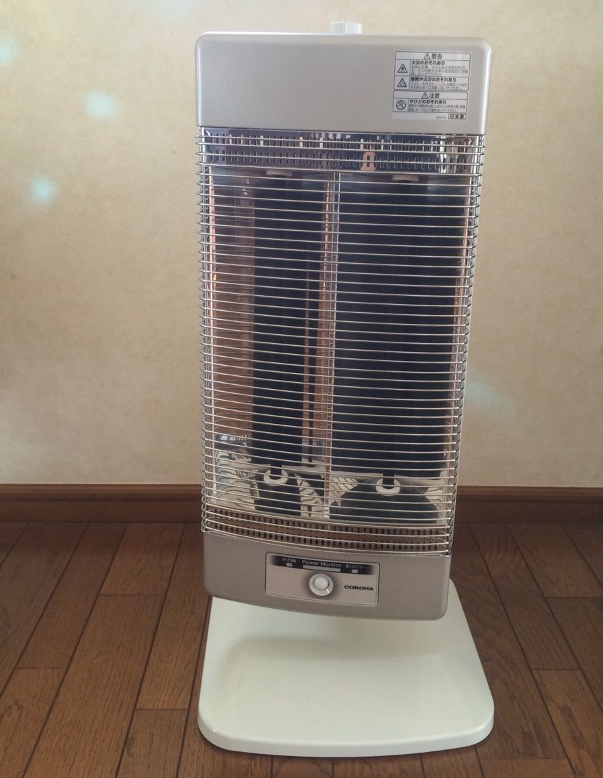 遠赤外線のシーズヒーター コロナ コアヒートDH-1112R 3年目の利用