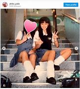 矢田亜希子、ミニスカ&ルーズソックス