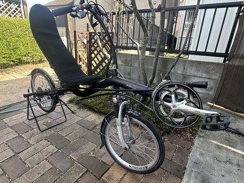 リカンベント　　　直接引渡し　神奈川 リカンベント自転車 「レストア作業」 : ☆気まぐれ更新日記☆車いじり