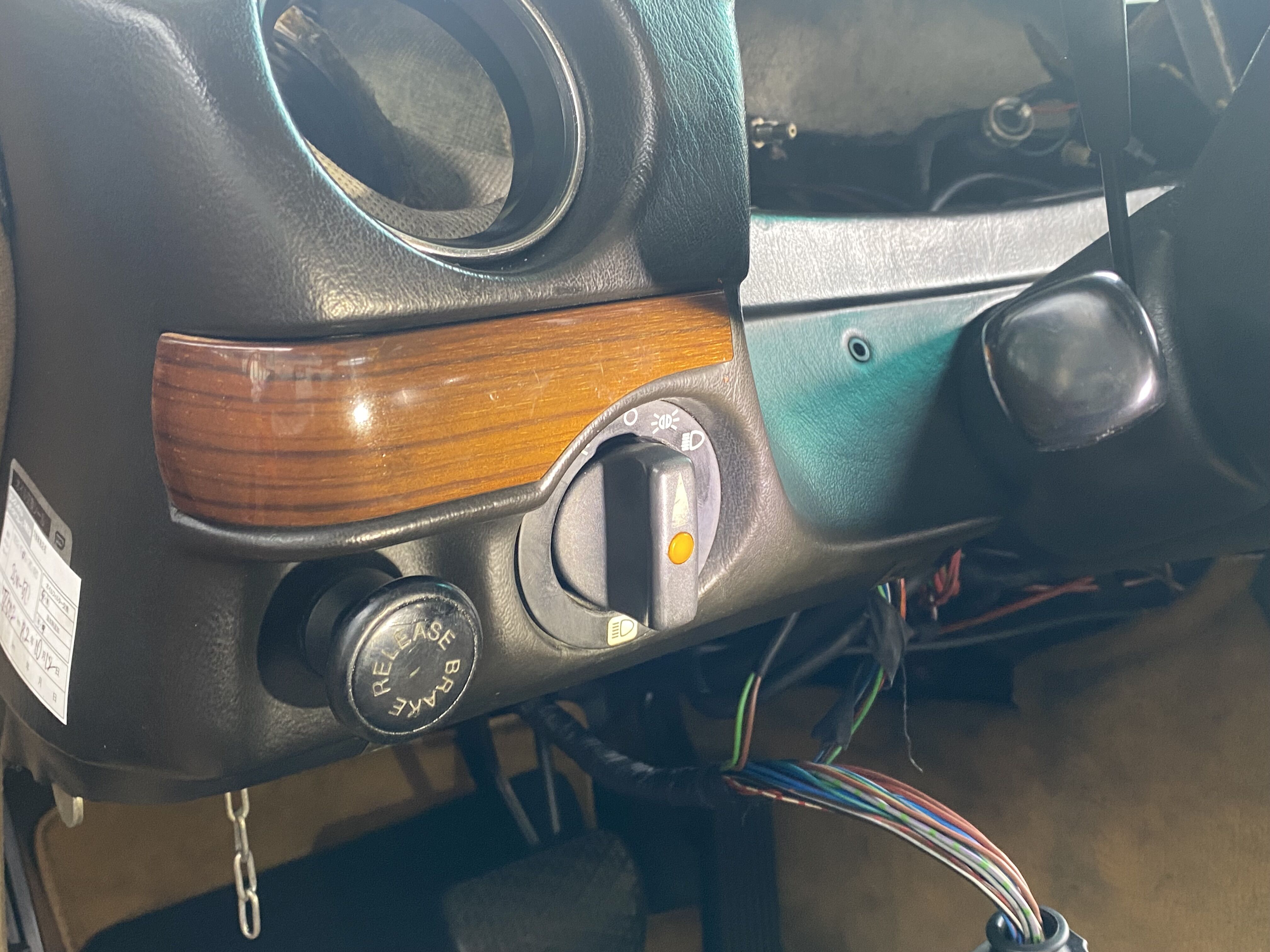 W123 300TDT 「クライメートコントロール オートエアコン バキューム 