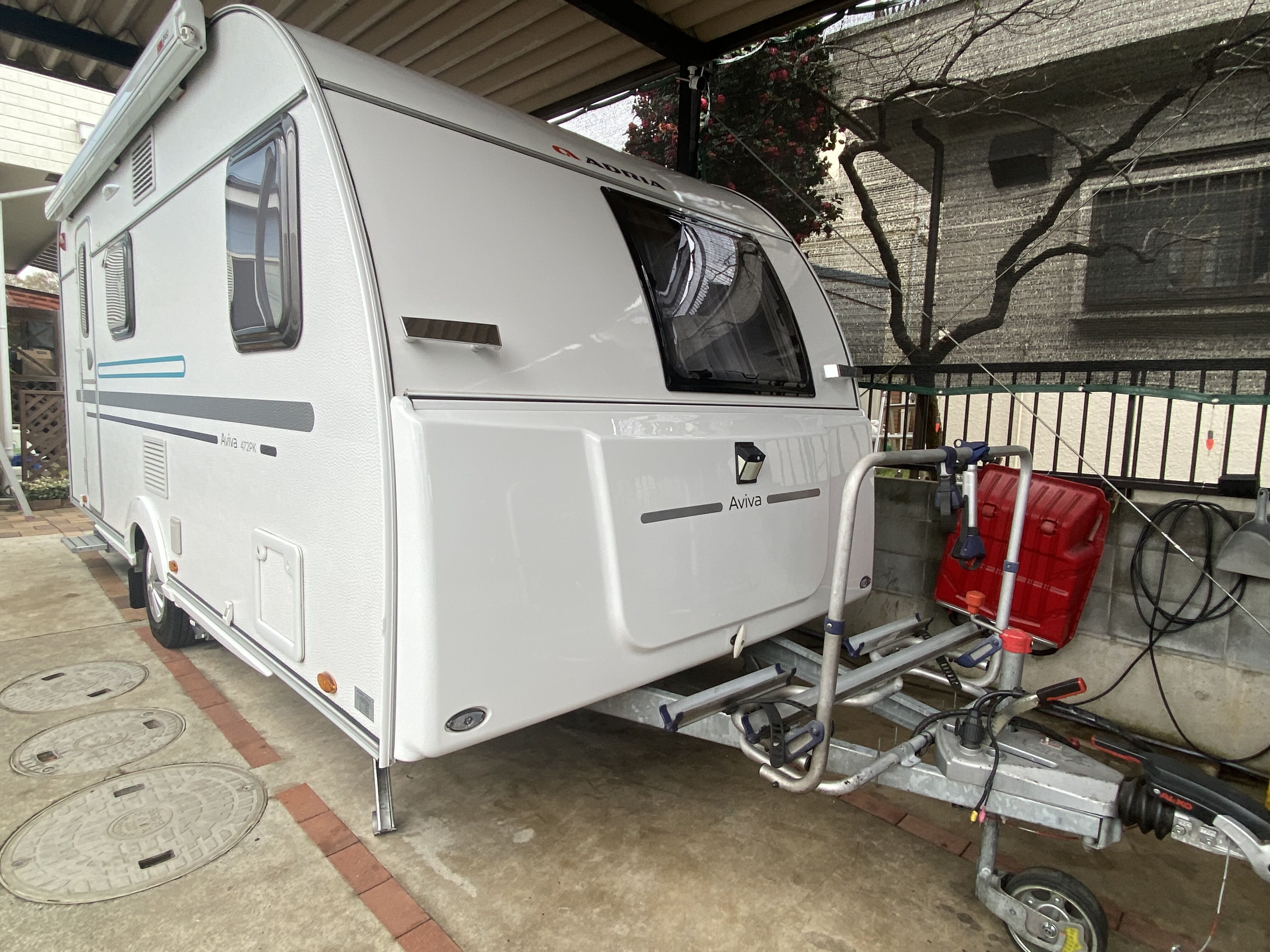 アドリア デルタ ンク 千葉ポイント 整備後の確認作業 慣性ブレーキ調整 側面灯点かない Atc取り付け 配線 気まぐれ更新日記 車いじり とキャンピングカー旅行記