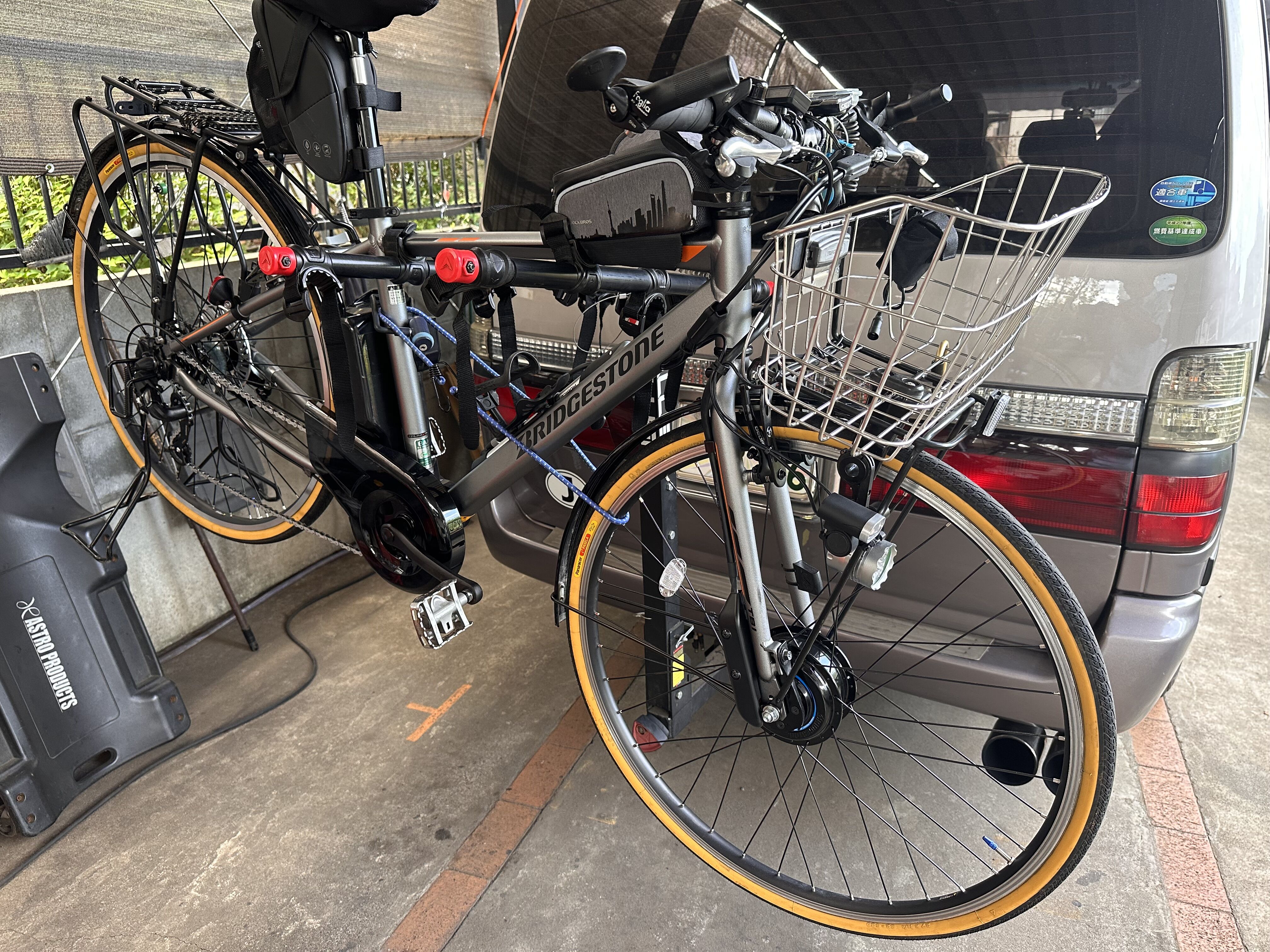 ブリヂストン TB-1e ノーパンクタイヤ装着 ブリヂストン TB-1e