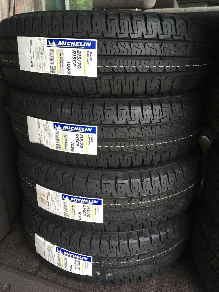 １００系ハイエース タイヤ交換 ミシュラン アジリス キャンピング 気まぐれ更新日記 車いじりとキャンピングカー旅行記