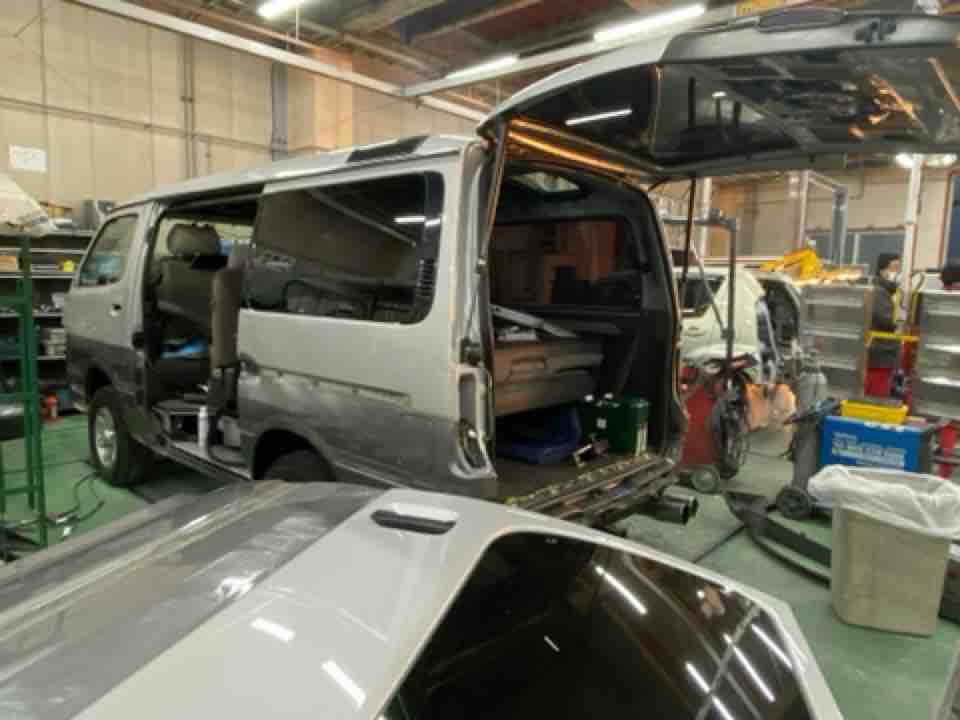 100系ハイエース 「レストア作業開始」 : ☆気まぐれ更新日記☆車