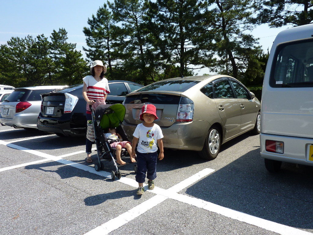 今シーズン初の海水浴 稲毛海浜公園 気まぐれ更新日記 車いじりとキャンピングカー旅行記