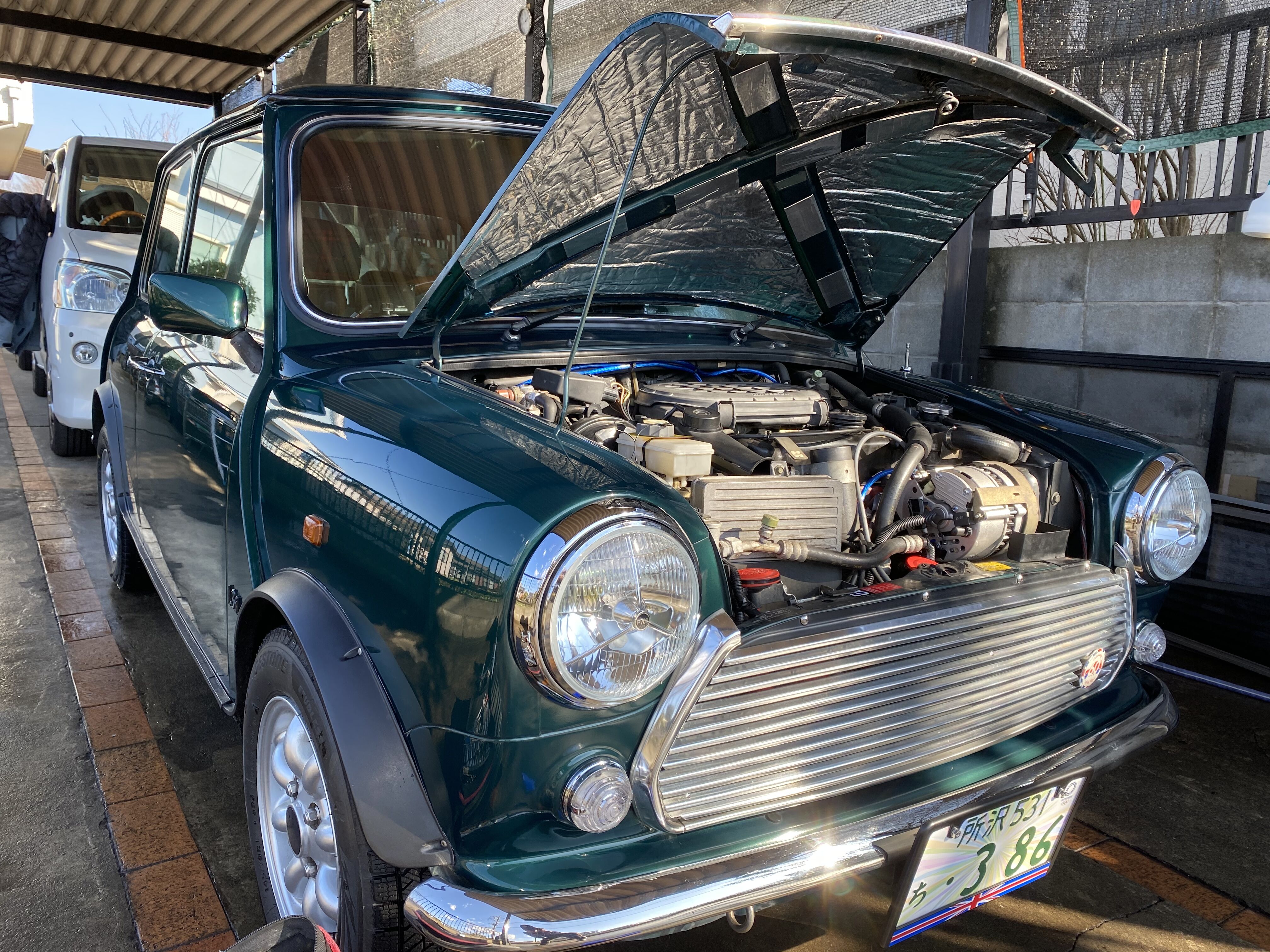 クラシックミニ イグニッションコイルの交換 気まぐれ更新日記 車いじりとキャンピングカー旅行記