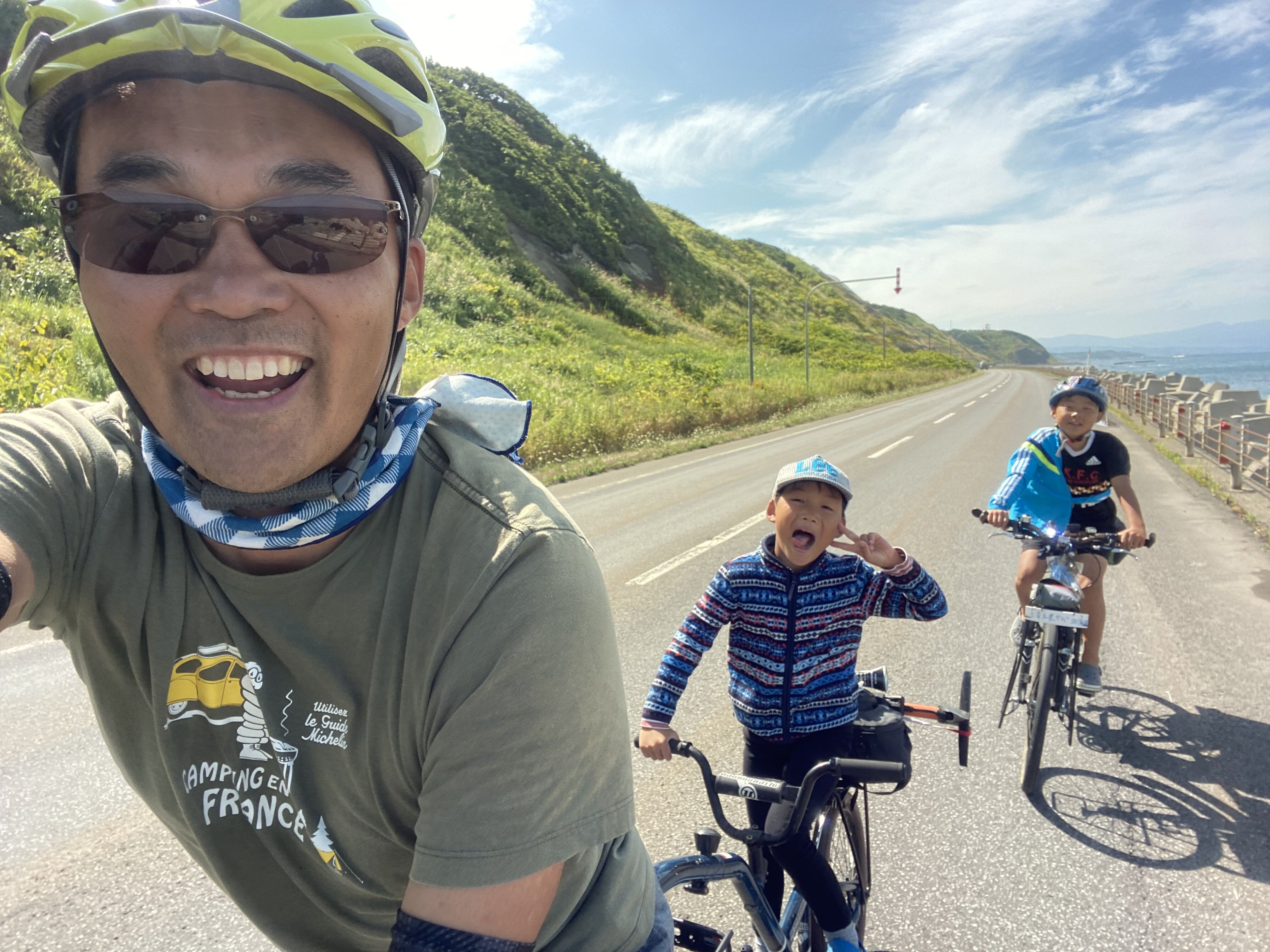 TB1-eで行く、2021夏休み自転車旅 『埼玉所沢⤴︎北海道稚内市、宗谷岬 