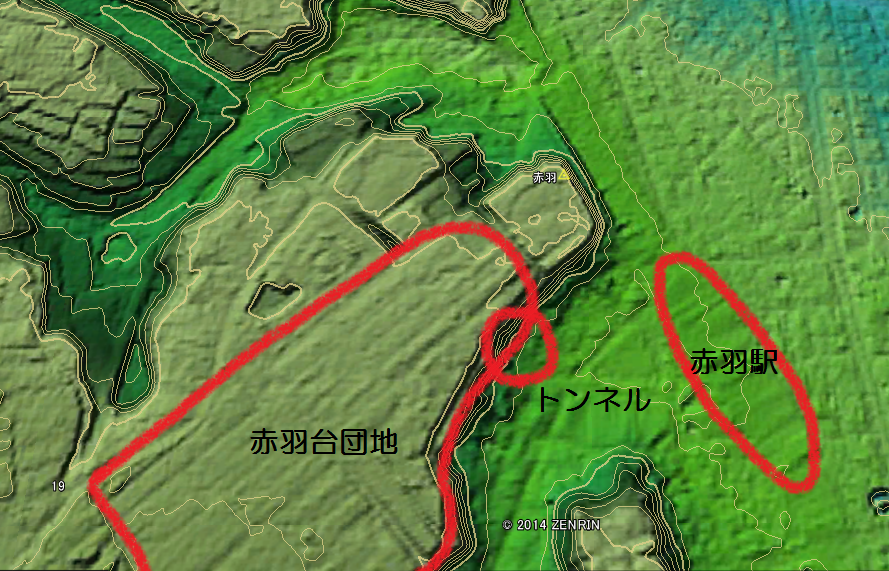 赤羽の高いところ 赤羽台団地 バカと煙は高いところに登りたがる