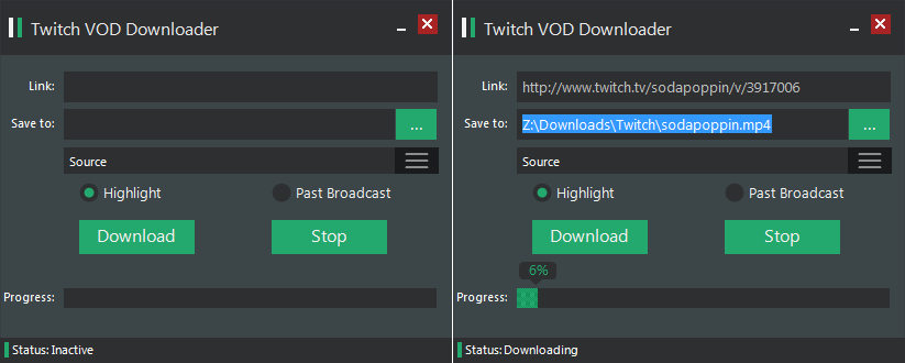 Twitchのvod 録画ファイル のダウンロードについて まんたんブログ