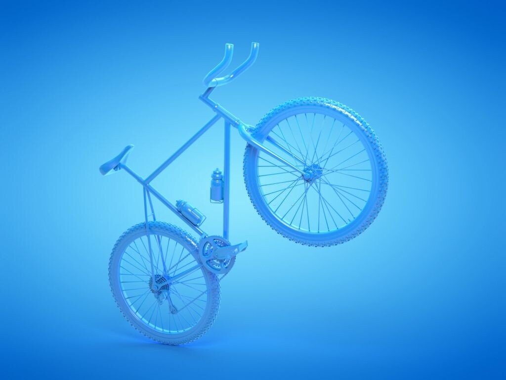 自転車に乗るのに良い髪型 チャリ足