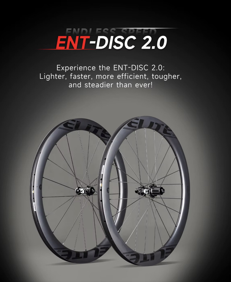 新しいElitewheels ENT 2.0カーボンホイールを試した人いる