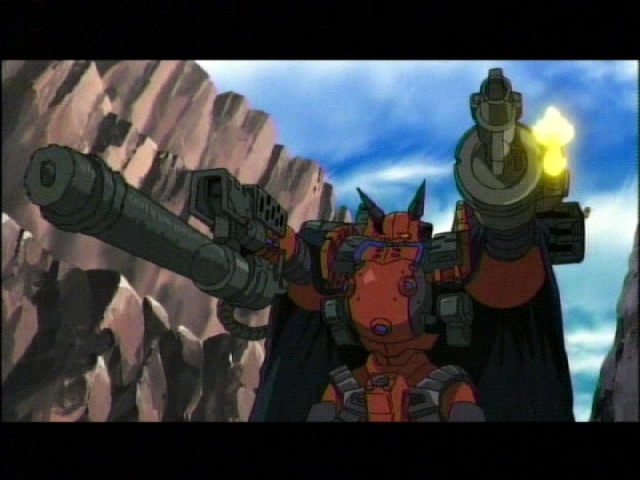 ガン ソード 第23話 攻殻類の巣