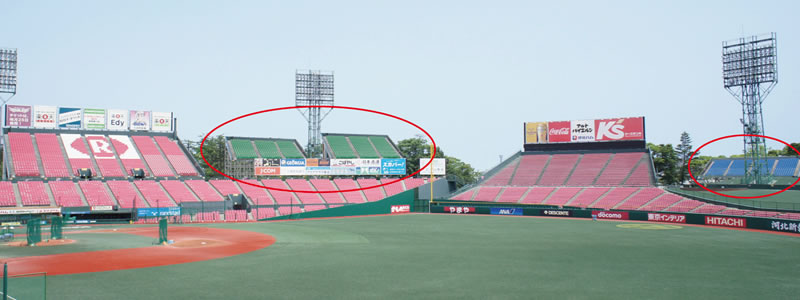 楽天球場模型クリネックススタジアム宮城2013 楽天球場模型クリネックススタジアム宮城2013 - メルカリ