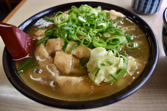 たぬきうどん@殿田食堂(京都・室町東寺道