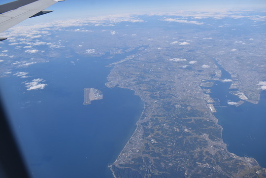 知多半島と中部国際空港セントレア