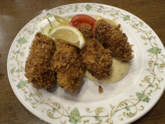 Fried Oyster - Kamiya Bar