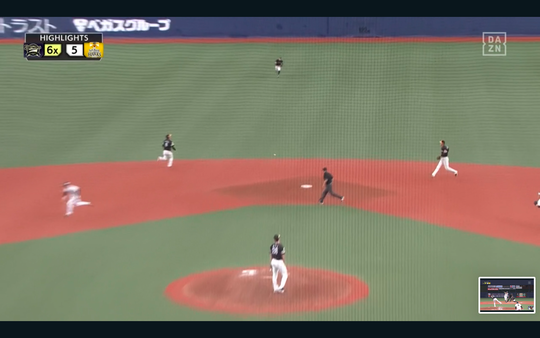 Buffaloes vs Hawks from DAZN 2022-09-19 21.05.26