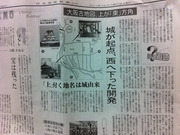 大阪古地図、東が上