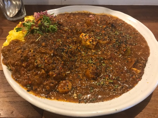 麻辣豚バラキーマカレー@谷口カレー