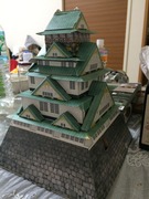osaka castle paper craft-4