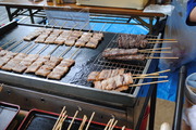 肉串焼きたて