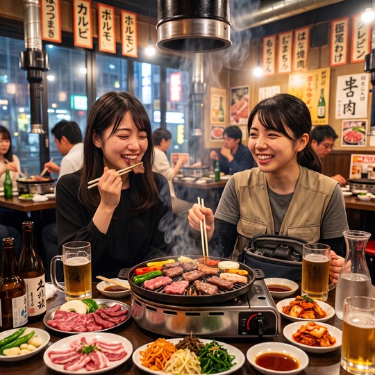 Gemini_AI大宮美土里_AI新町里美_焼肉