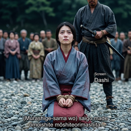 Gemini_AI大宮美土里_06戦国大名荒木村重の妻役