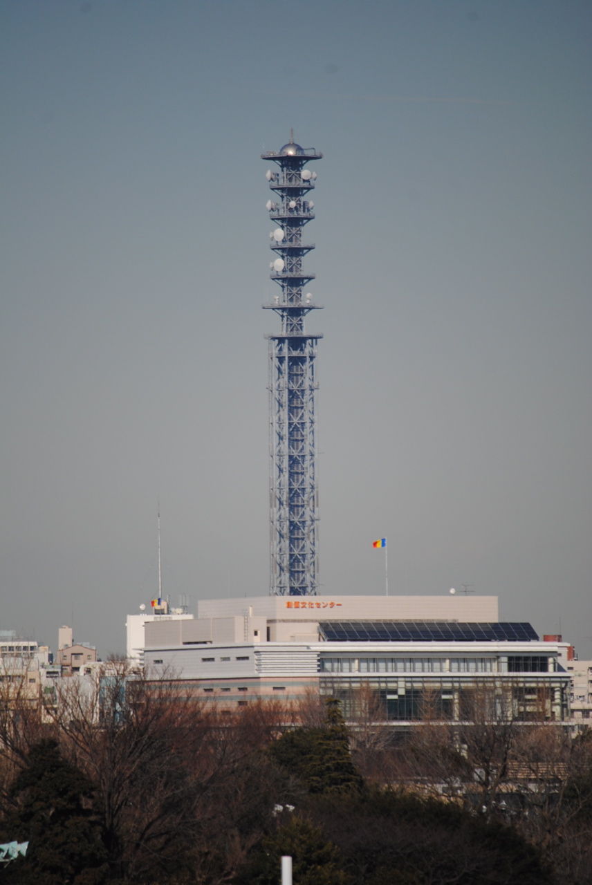 市ケ谷防衛省電波塔