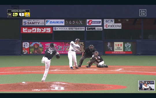 Buffaloes vs Hawks from DAZN 2022-09-19 21.04.16