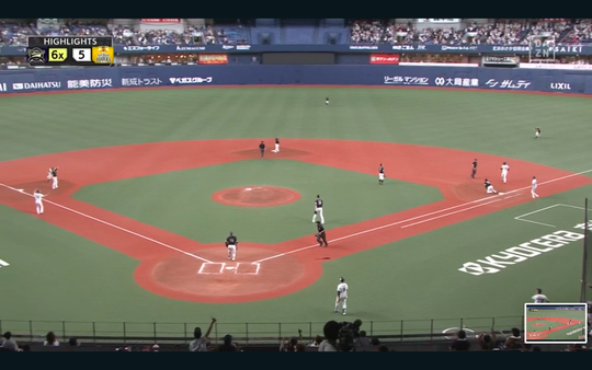 Buffaloes vs Hawks from DAZN 2022-09-19 21.05.10