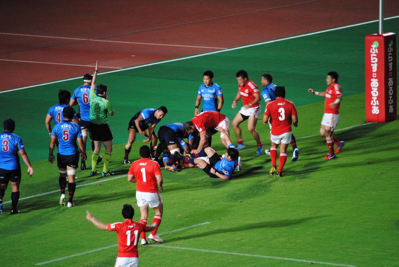 谷口到トライ