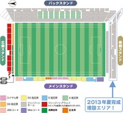 ヤマハスタジアム場内図