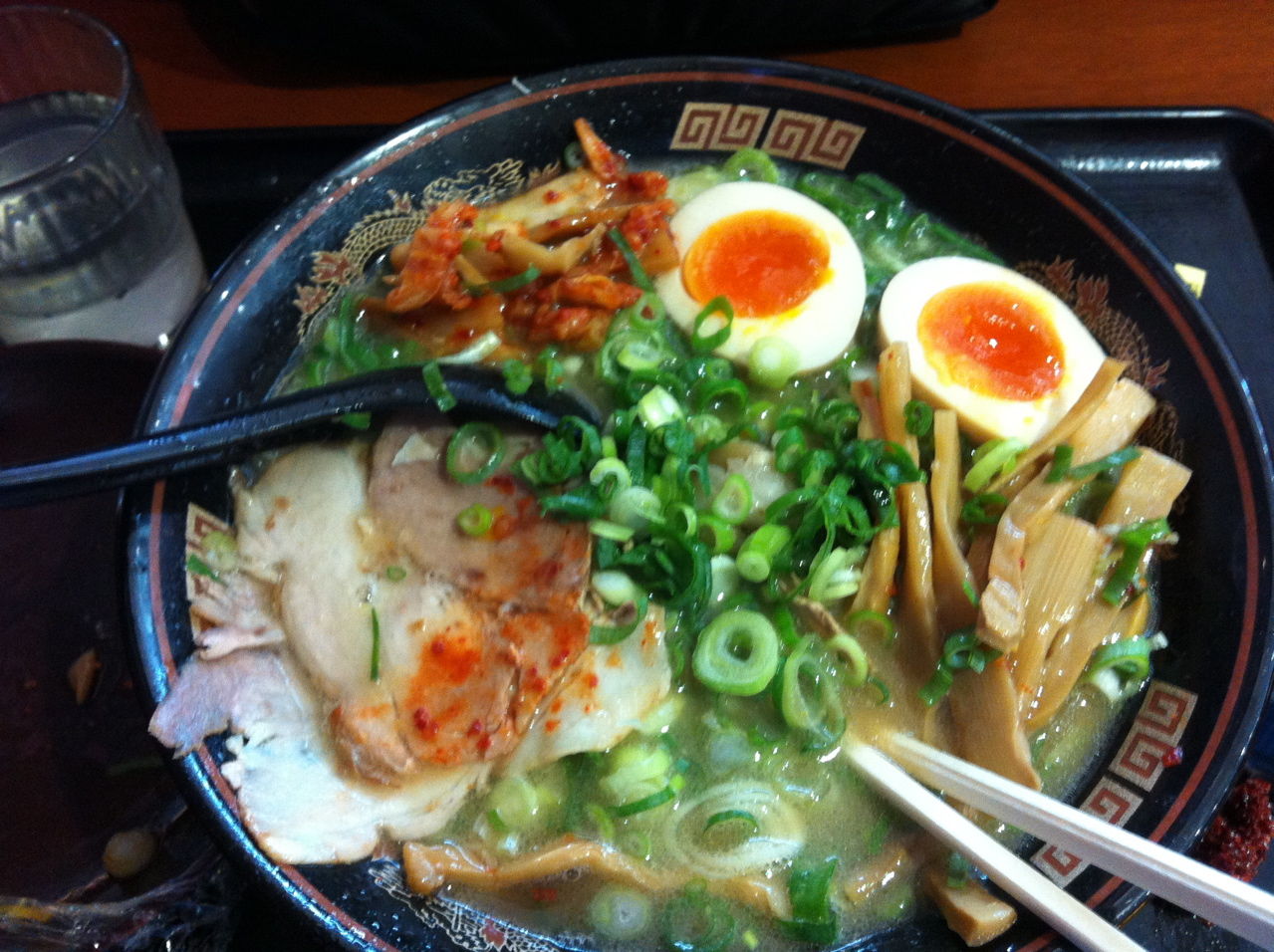 ラーメン+四種盛り@ラーメン横綱 - 刈谷HighwayOasis