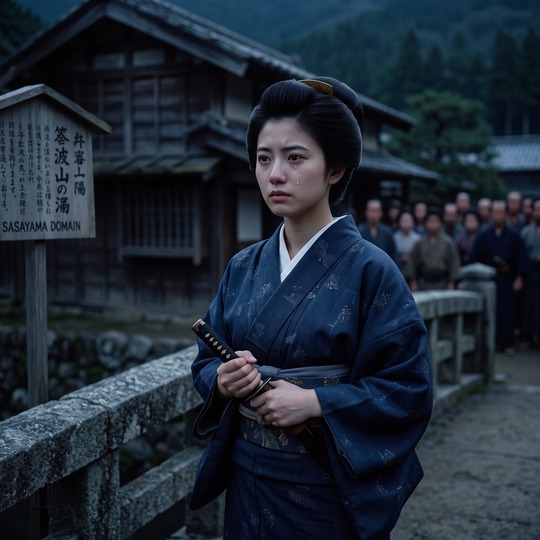 Gemini_AI大宮美土里_05江戸時代夫のの仇討ちを果たす妻の役