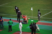 いつものように退場席