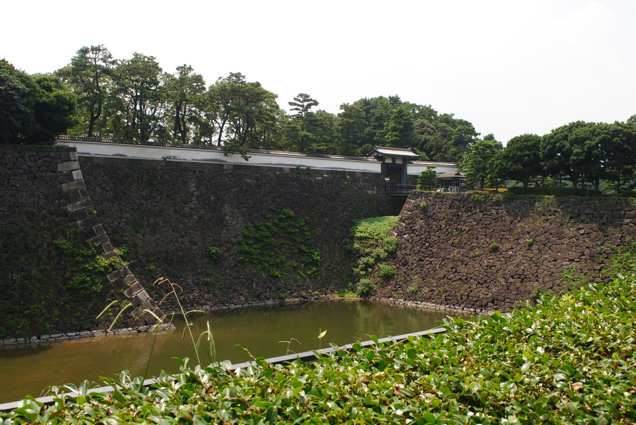北詰橋門と平川濠