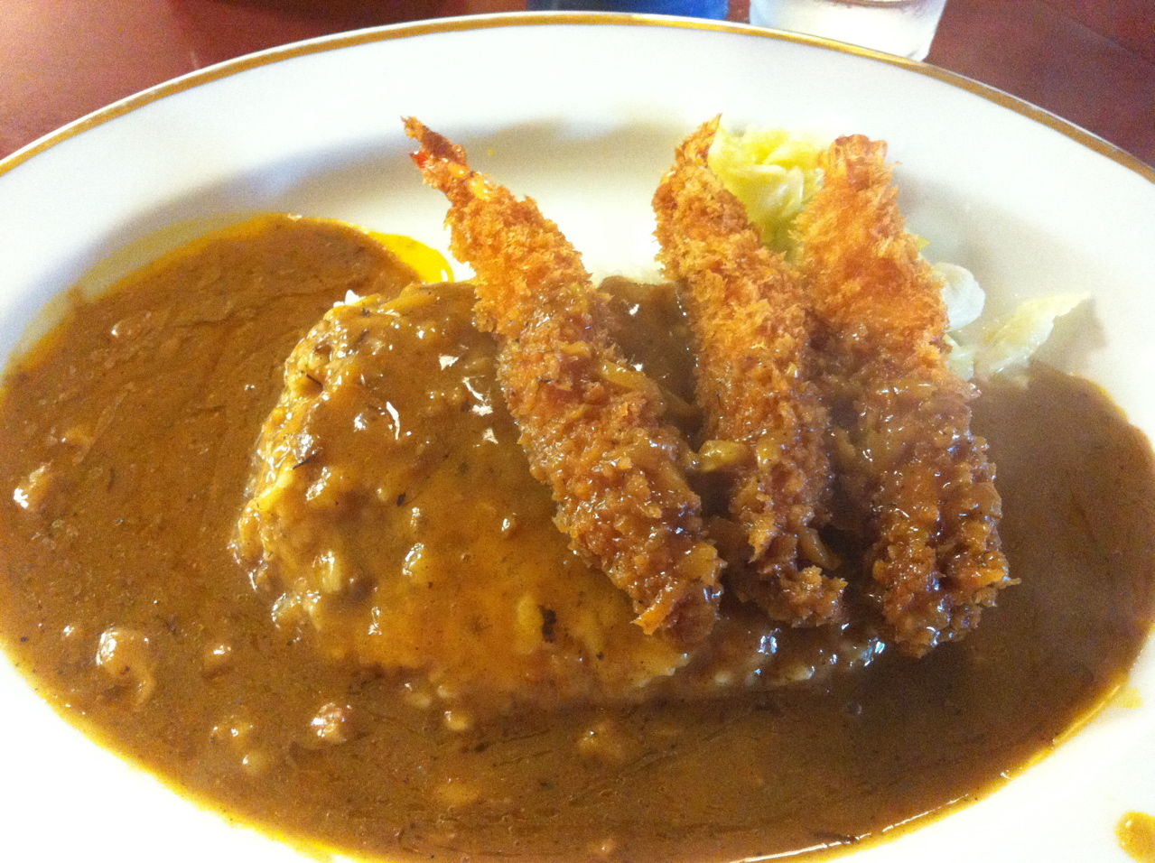 海老フライカレー@上等カレー本店(大阪・福島)