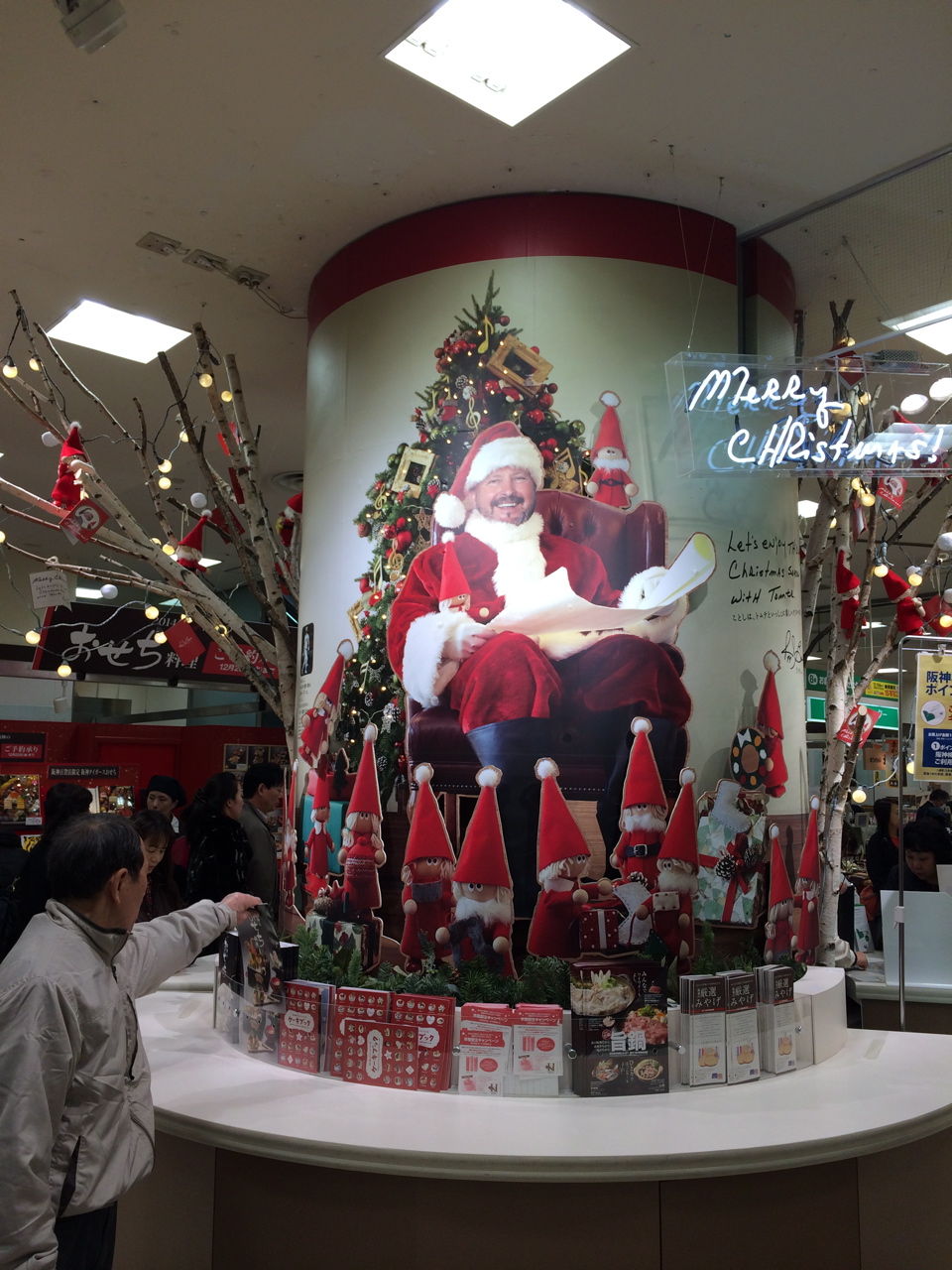 ランディ・バース＠阪神百貨店「2013阪神のクリスマス ...