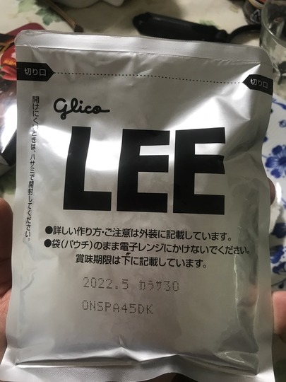 【レトルトカレー】グリコカレーLEE「辛さ×30倍」@江崎グリコ