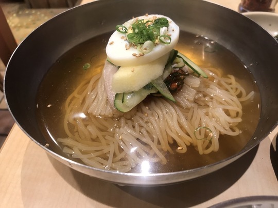 冷麺(小)@冷麺館鶴橋店